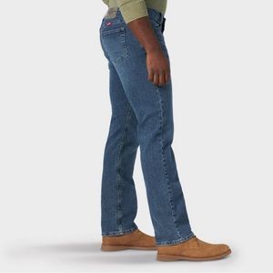 Wrangler mens big and tall slate relaxed fitted jeans 40x30